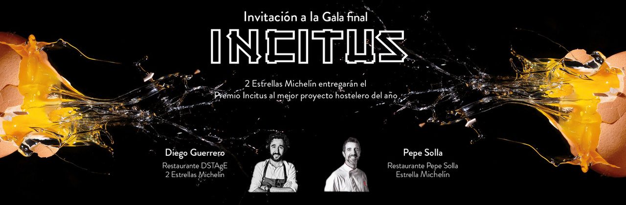 Diego Guerrero y Pepe Solla entregarán el 3º Premio Incitus